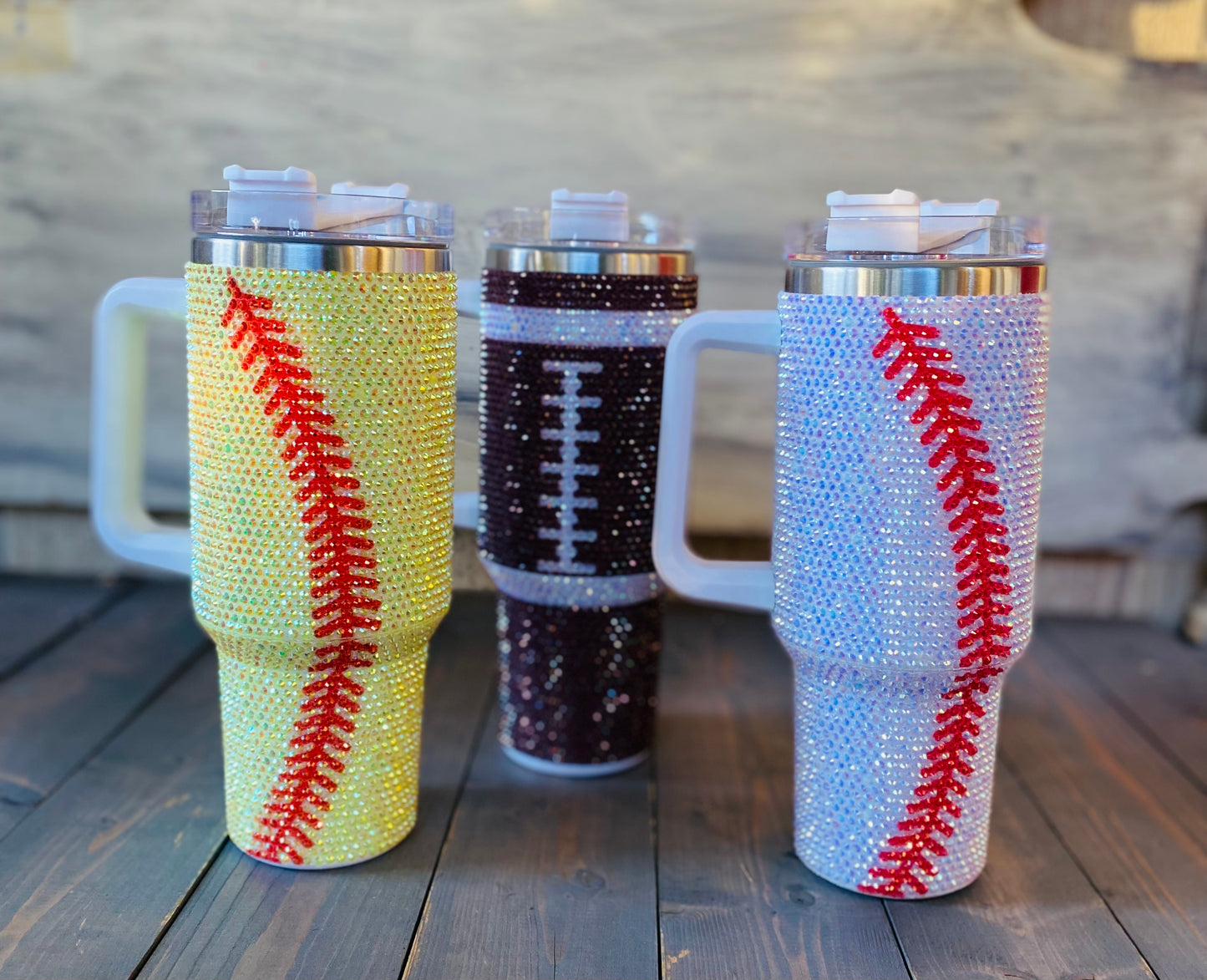 RHINESTONE SPORT TUMBLER