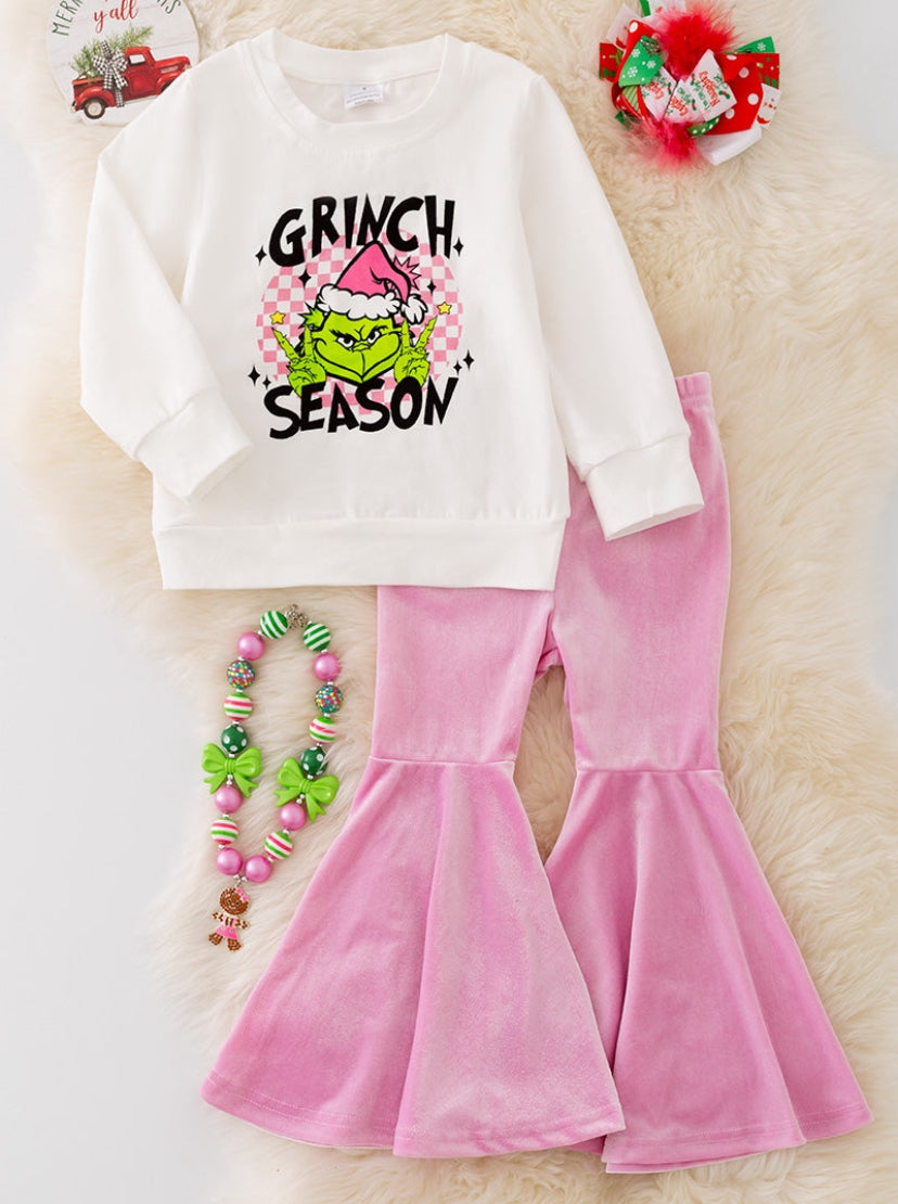 G man season velvet bell set