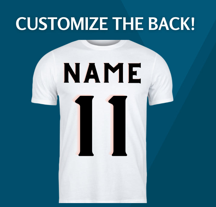 CUSTOMIZE THE BACK ON ANY SHIRT