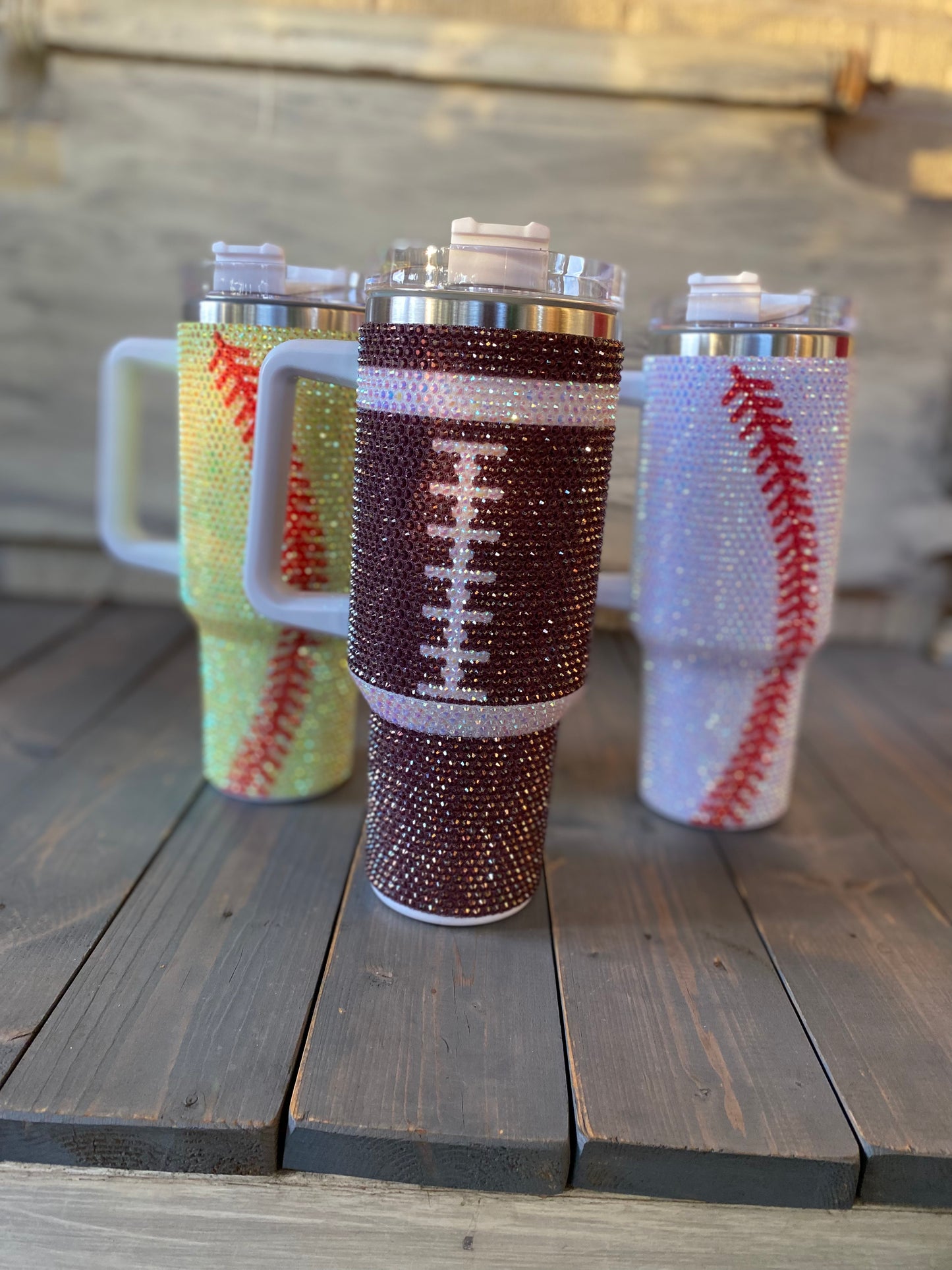 RHINESTONE SPORT TUMBLER