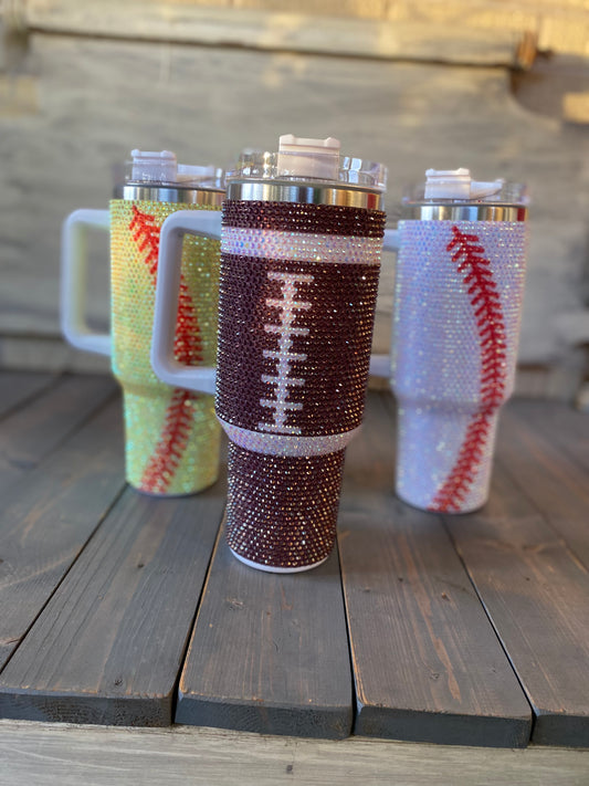 RHINESTONE SPORT TUMBLER