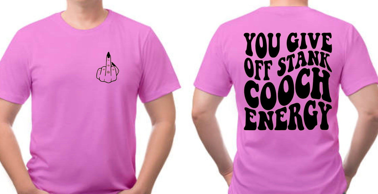 Stank cooch energy  tee