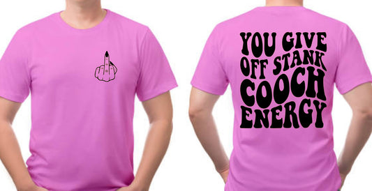 Stank cooch energy  tee