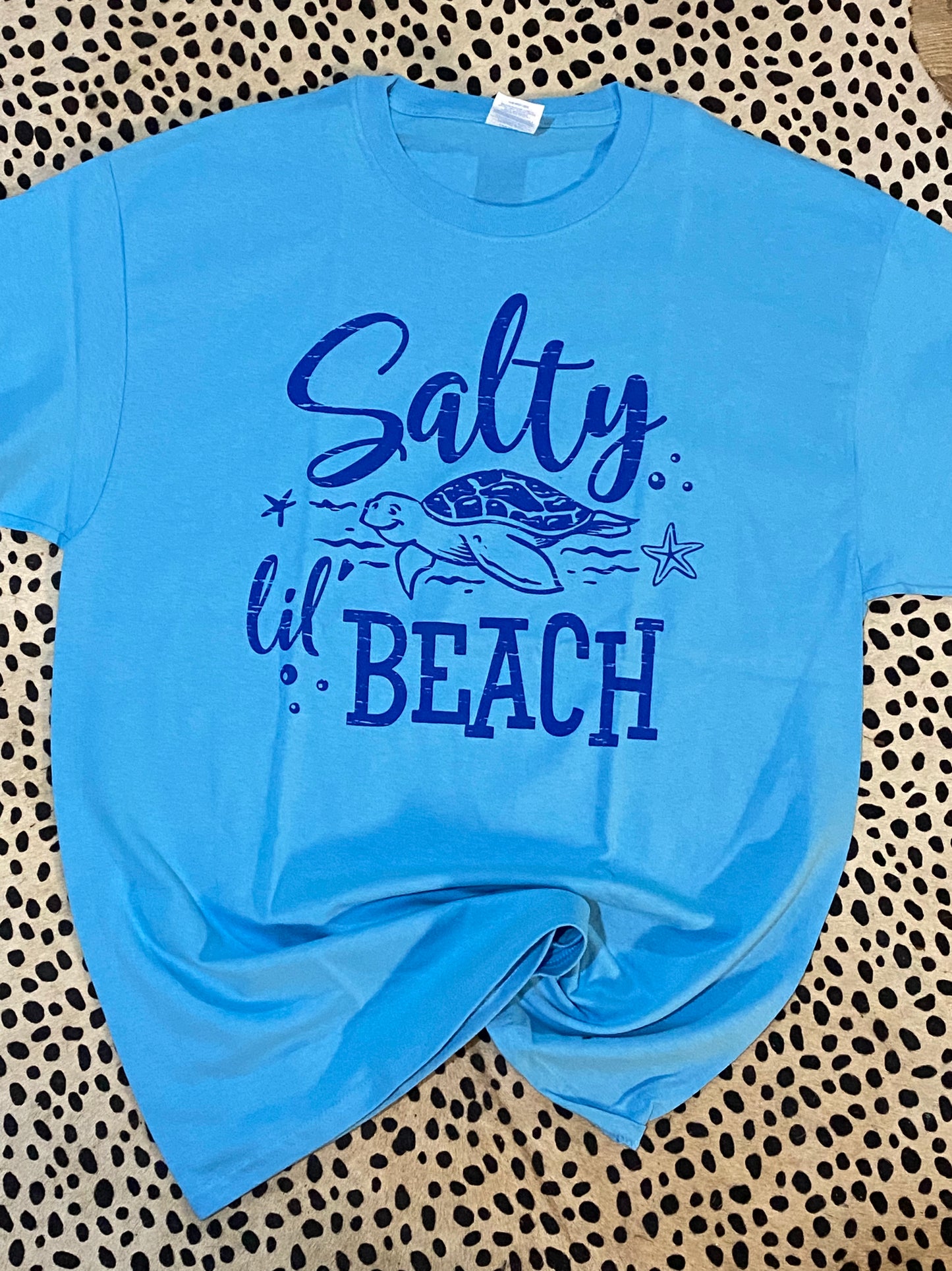 Salty beach