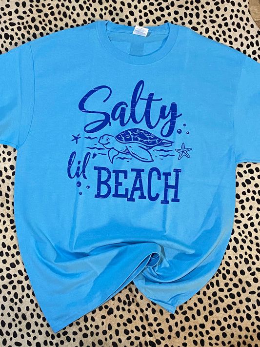 Salty beach