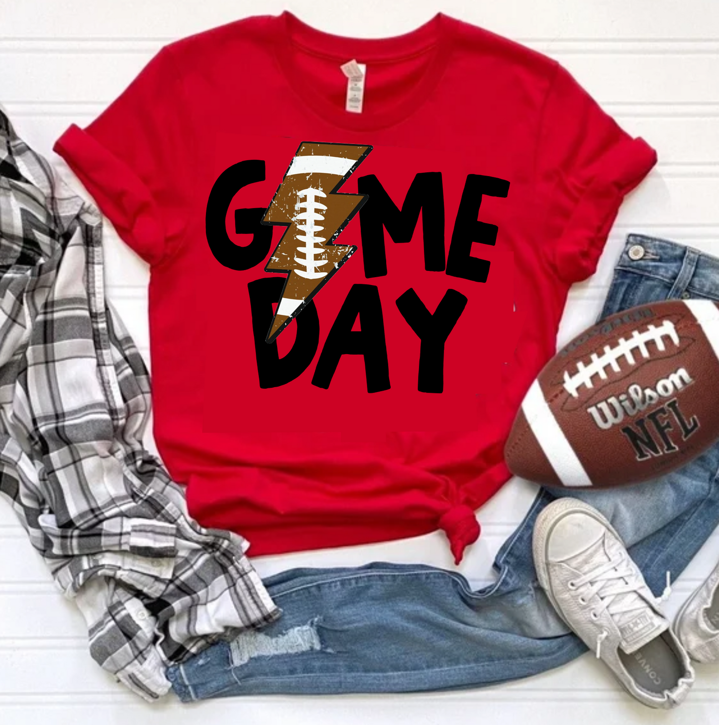 GAME DAY TEE (ANY COLOR)