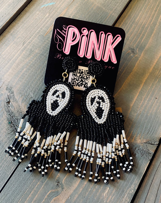 Scream earrings