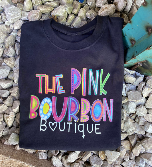 The pink bourbon color tee